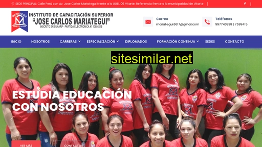 Institutomariategui similar sites