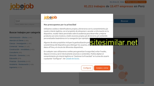 jobisjob.com.pe alternative sites