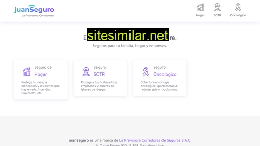 Juanseguro similar sites
