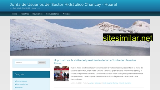 juntadeusuarioschancayhuaral.org.pe alternative sites
