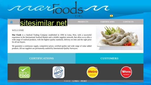 marfoods.com.pe alternative sites