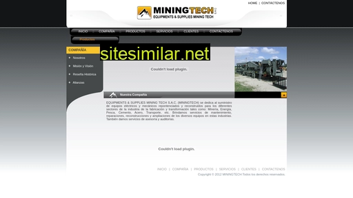 miningtech.com.pe alternative sites