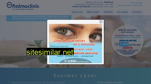 oftalmoclinic.com.pe alternative sites