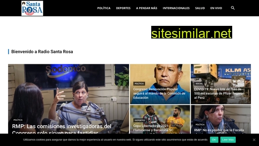 radiosantarosa.com.pe alternative sites
