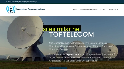 toptelecom.com.pe alternative sites