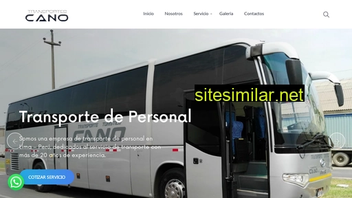 transportescano.com.pe alternative sites