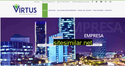 virtus.com.pe alternative sites