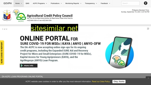acpc.gov.ph alternative sites