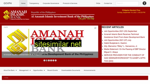 amanahbank.gov.ph alternative sites