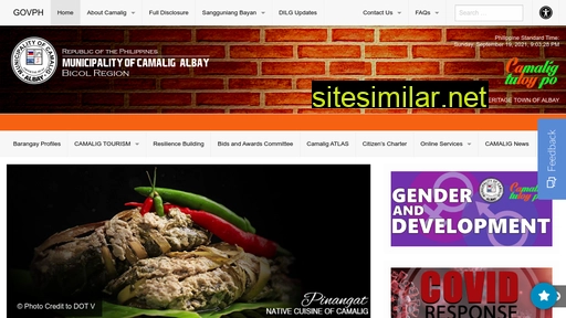 camalig.gov.ph alternative sites