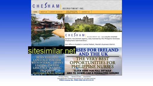 cheshamrecruitment.com.ph alternative sites