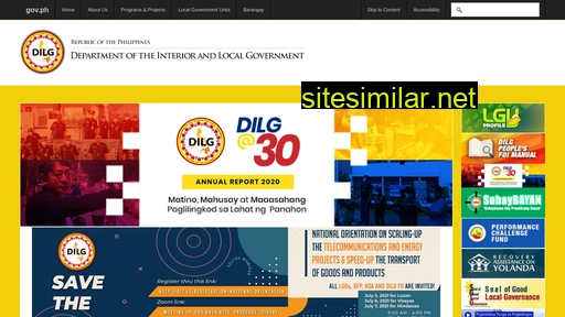 dilg.gov.ph alternative sites