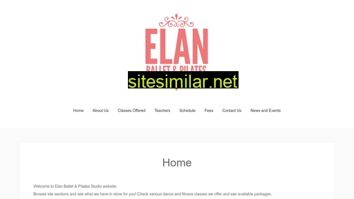 Elanballetpilates similar sites