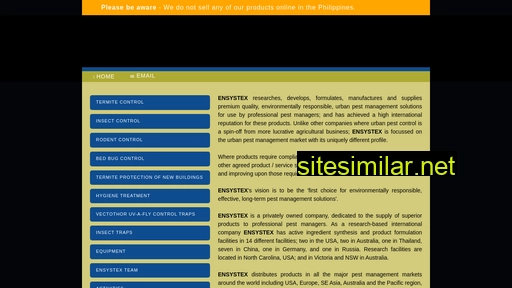 ensystex.com.ph alternative sites