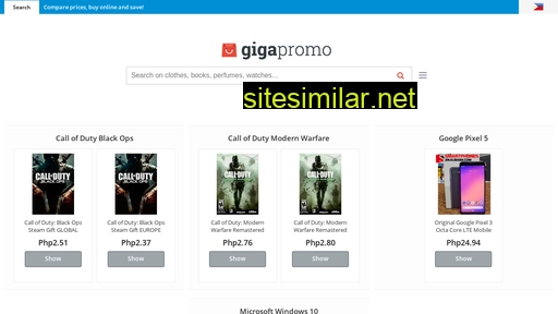 gigapromo.ph alternative sites