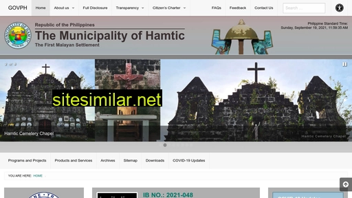 hamtic.gov.ph alternative sites