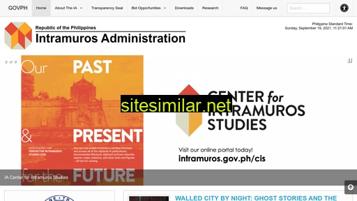 intramuros.gov.ph alternative sites
