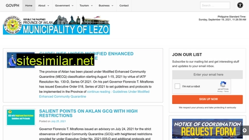 lezo.gov.ph alternative sites