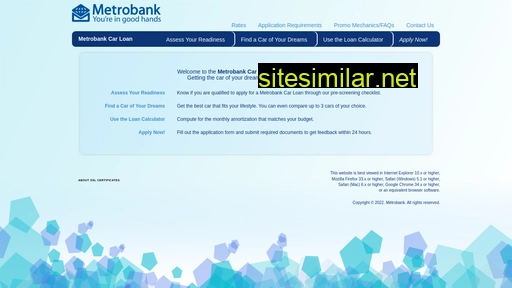 mcola.metrobank.com.ph alternative sites