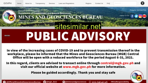 mgb.gov.ph alternative sites