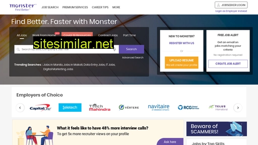 monster.com.ph alternative sites