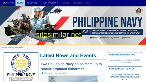 navy.mil.ph alternative sites