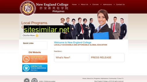 nec.edu.ph alternative sites
