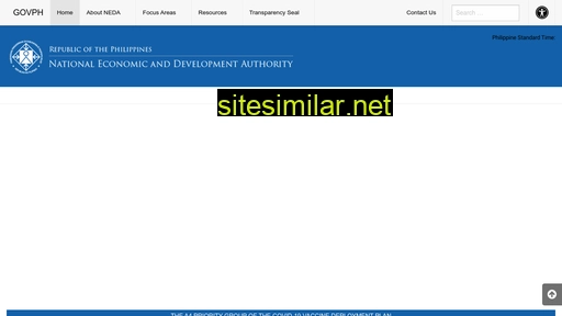 neda.gov.ph alternative sites