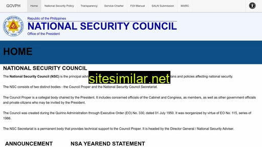 nsc.gov.ph alternative sites