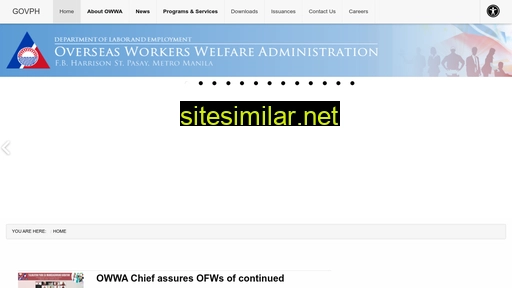 owwa.gov.ph alternative sites