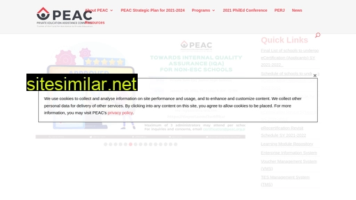 peac.org.ph alternative sites