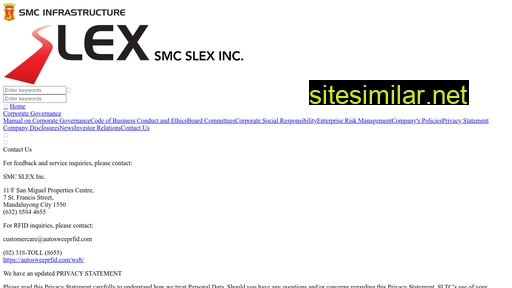 smcslex.com.ph alternative sites