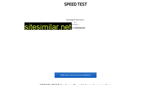 speedtest.ph alternative sites