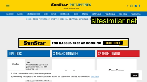 sunstar.com.ph alternative sites