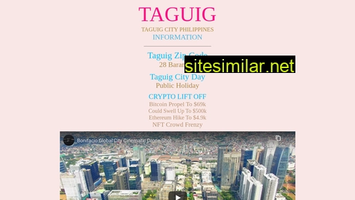 taguig.com.ph alternative sites