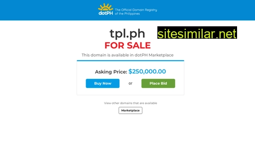tpl.ph alternative sites