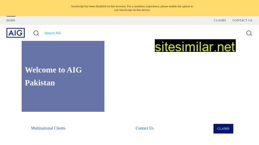 aig.com.pk alternative sites