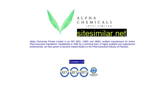 Alphachemicals similar sites