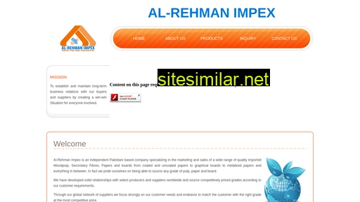 alrehmanimpex.com.pk alternative sites