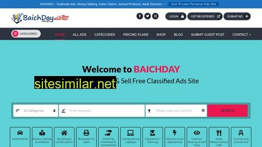 baichday.com.pk alternative sites