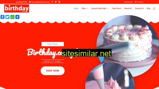 birthday.com.pk alternative sites