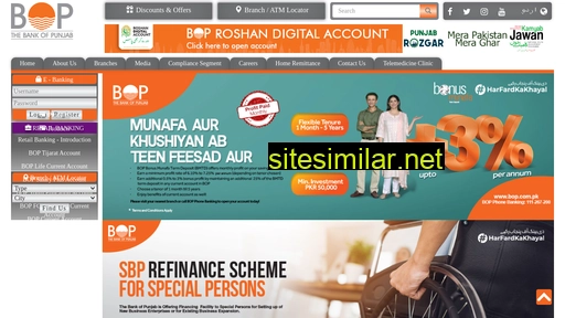 bop.com.pk alternative sites
