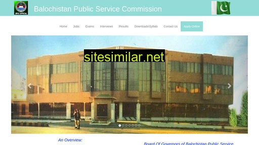 bpsc.gob.pk alternative sites