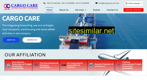 cargocare.com.pk alternative sites