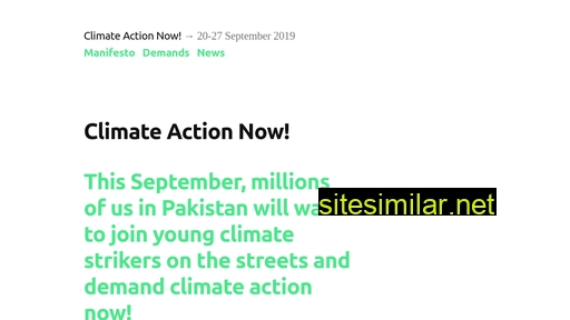 climateaction.pk alternative sites