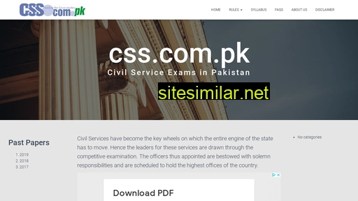 css.com.pk alternative sites