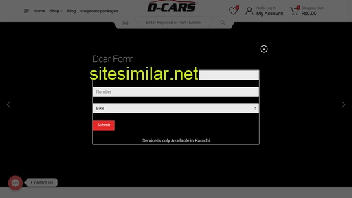 dcars.pk alternative sites