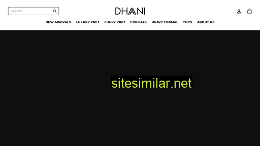 dhaani.pk alternative sites
