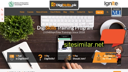 digiskills.pk alternative sites