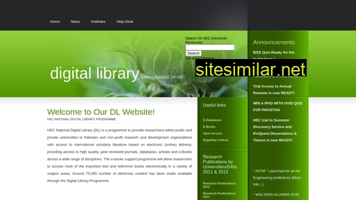 digitallibrary.edu.pk alternative sites